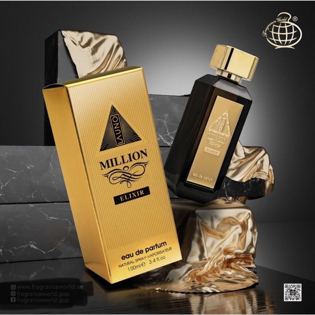 La Uno Million Elixir Fragrance World - 100ml Eau de Parfum
