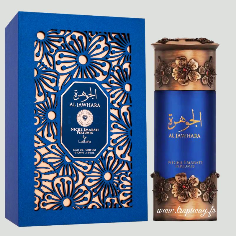 Niche Emarati Al Jawhara Eau De Parfum 100ml, senteur orientale.
