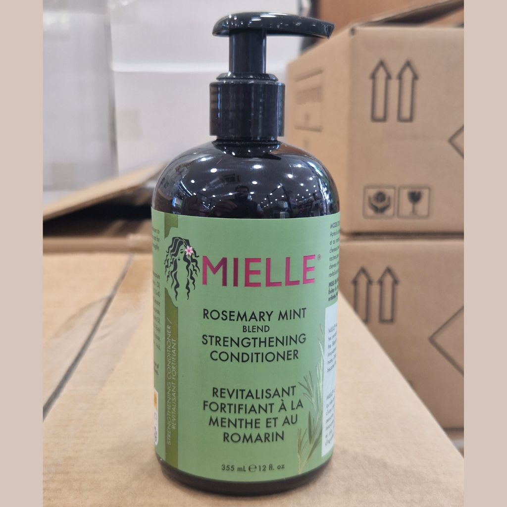 Après-Shampooing Fortifiant Menthe & Romarin – 355ml Mielle