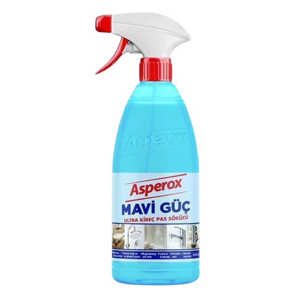 Spray nettoyant Asperox Mavi Güç – Anti-calcaire & anti-rouille – 1 Litre