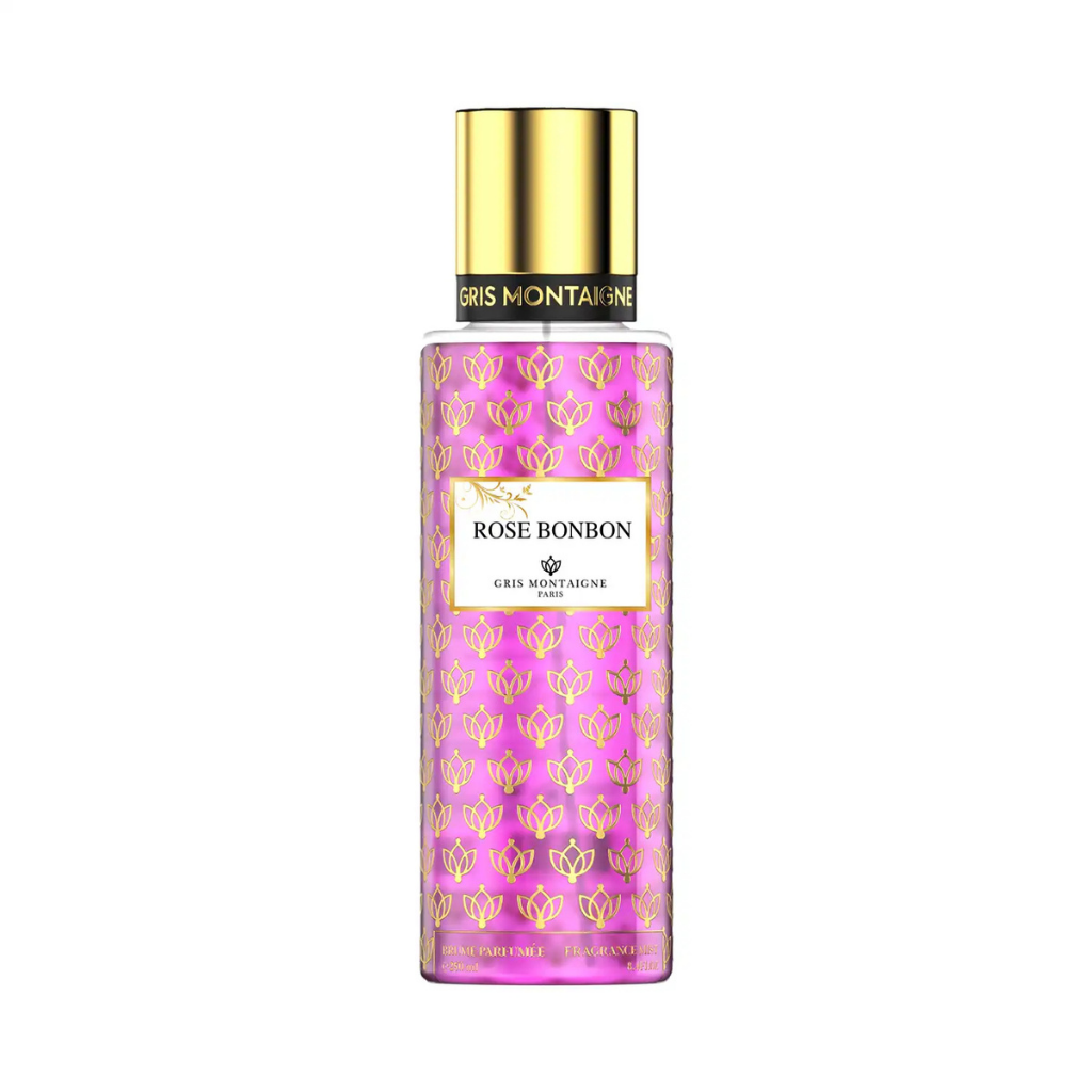 Brume Parfumée Rose Bonbon – 250ml Gris Montaigne
