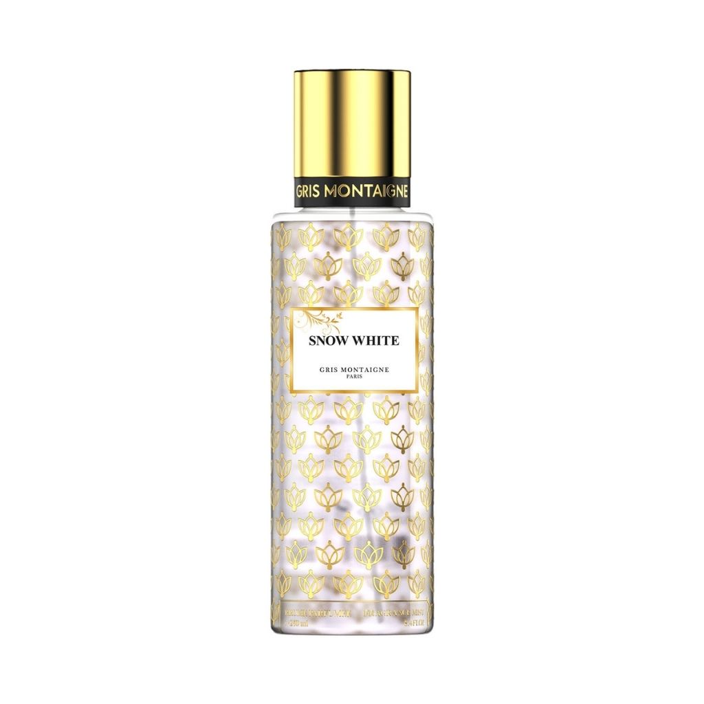 Brume Parfumée Snow White – 250ml Gris Montaigne