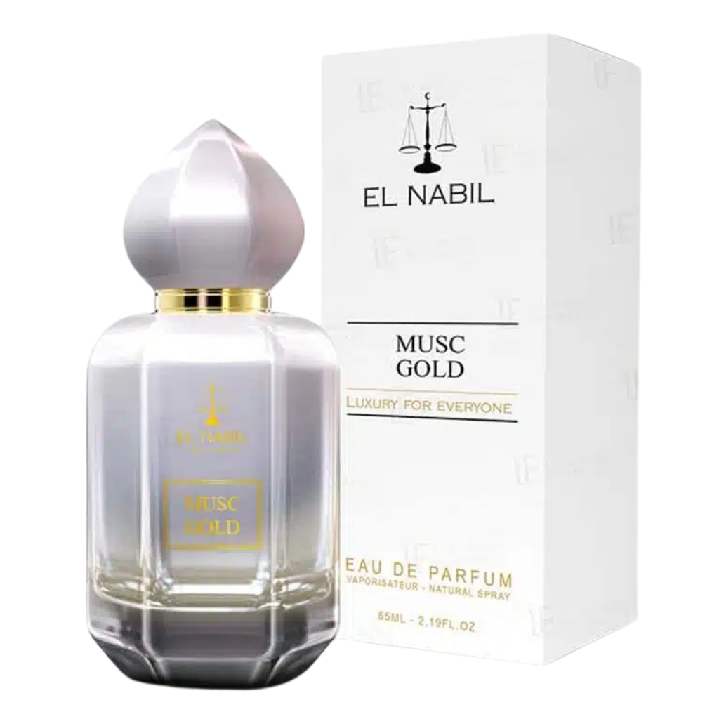 Parfum El Nabil Musc Gold 65ml - Eau de Parfum - flacon de parfum