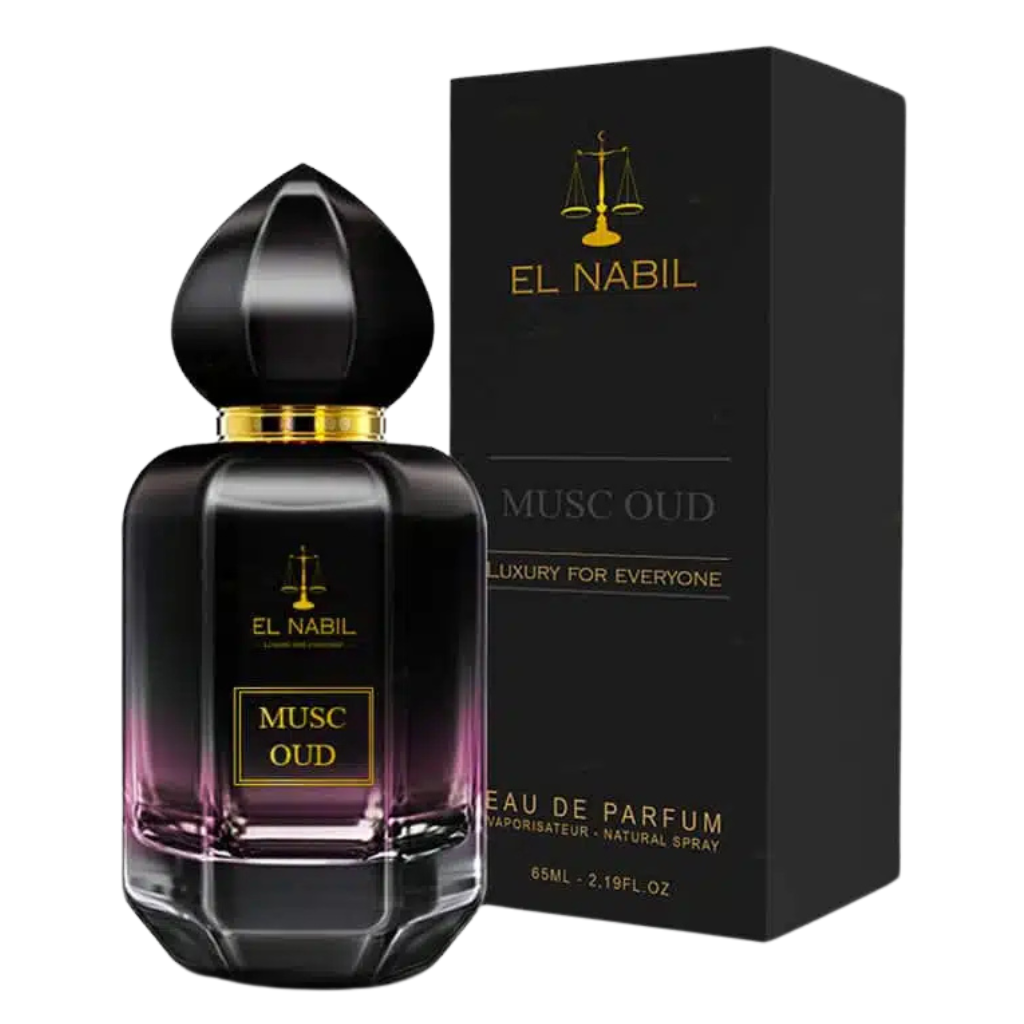 Parfum El Nabil Musc Oud 65ml - Eau de Parfum - flacon de parfum