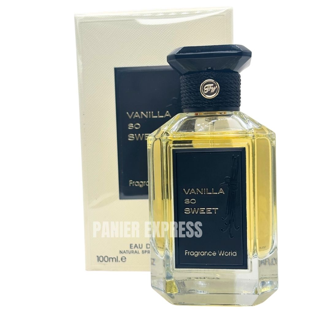 Vanilla So Sweet - Fragrance World 100ml Eau de Parfum