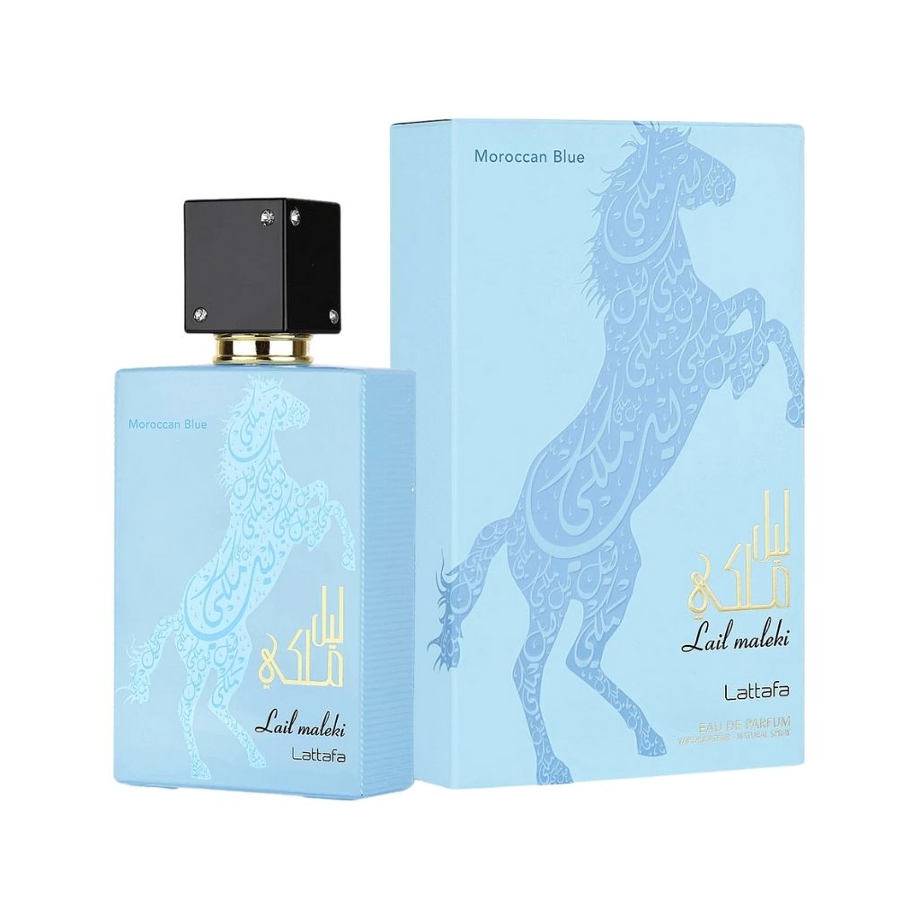 Moroccan Blue Lail Maleki Lattafa - 100 ml Eau de Parfum