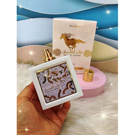 Qaed Al Fursan White Lattafa 90ml Eau de Parfum