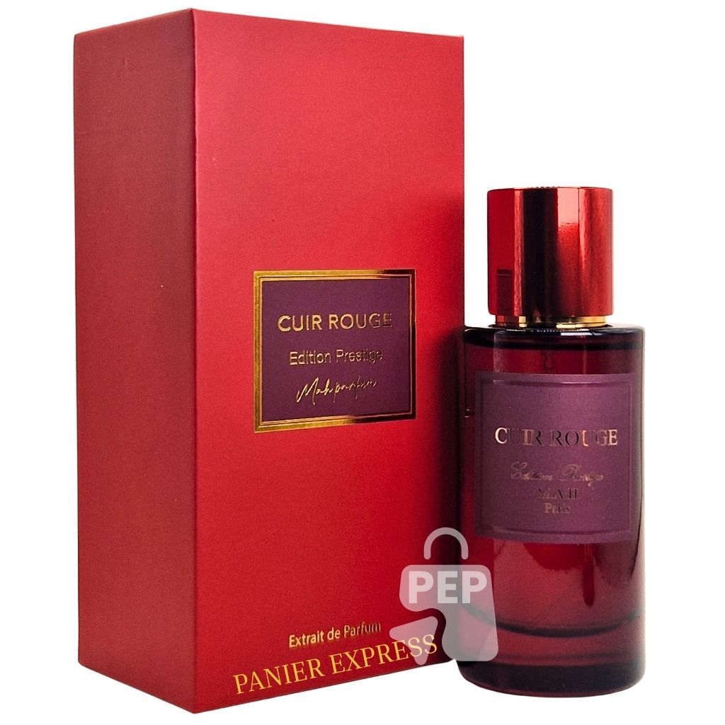 Cuir Rouge MAH Paris - 50ml Extrait De Parfum