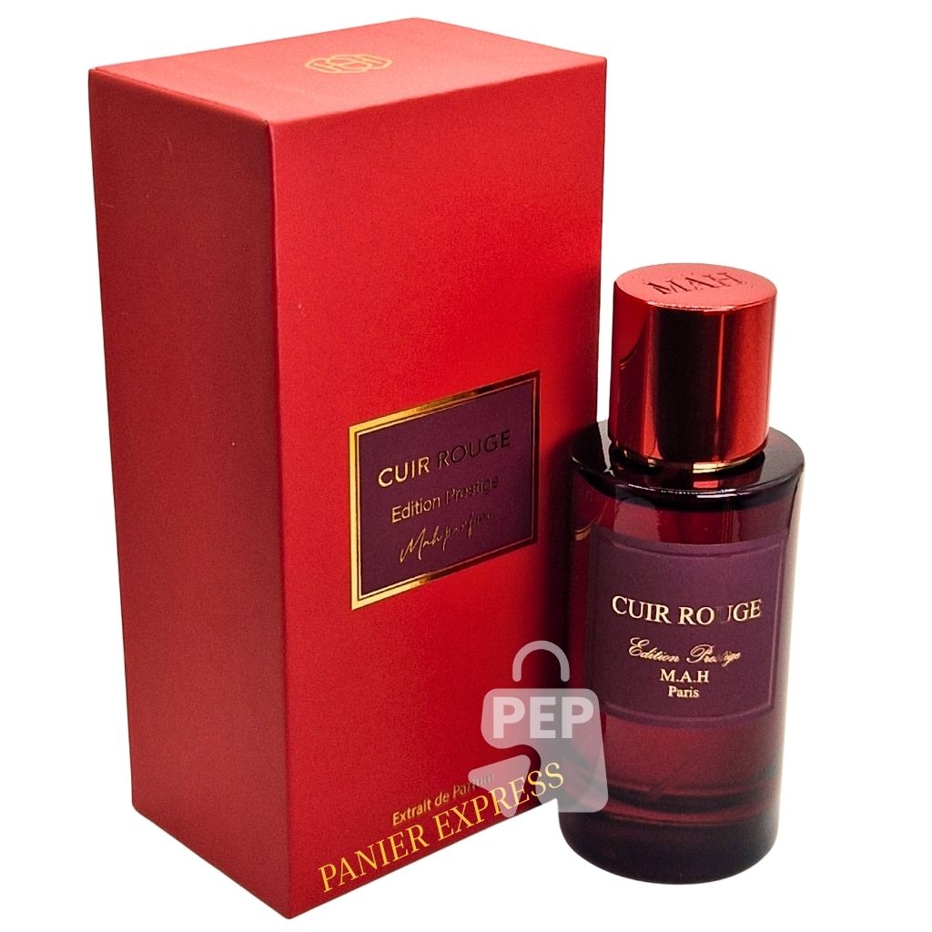 Cuir Rouge MAH Paris - 50ml Extrait De Parfum