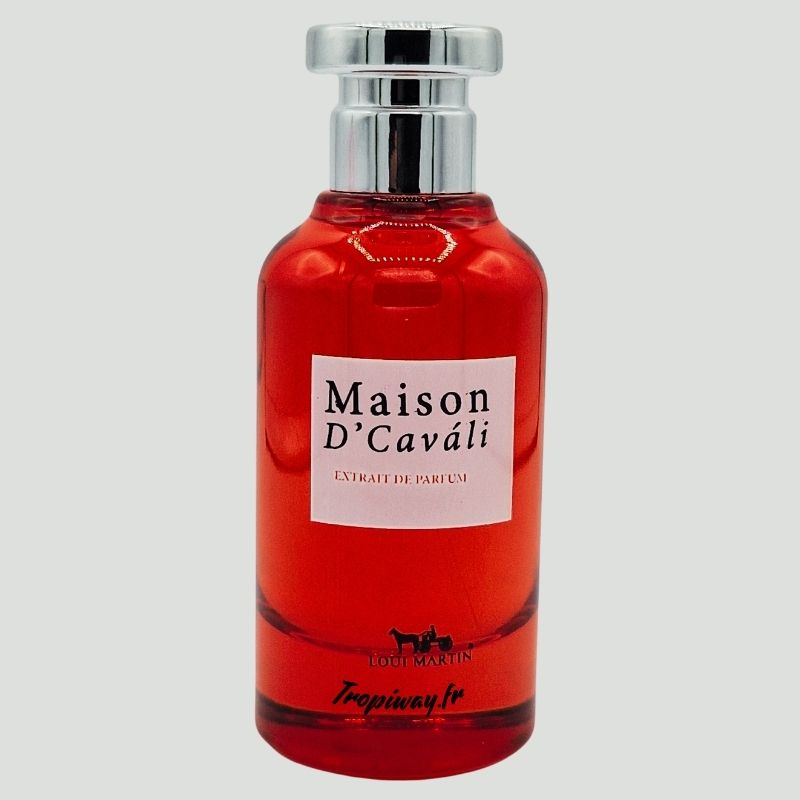 Maison D'Cavali Extrait de Parfum 100ml bottle with luxurious packaging.