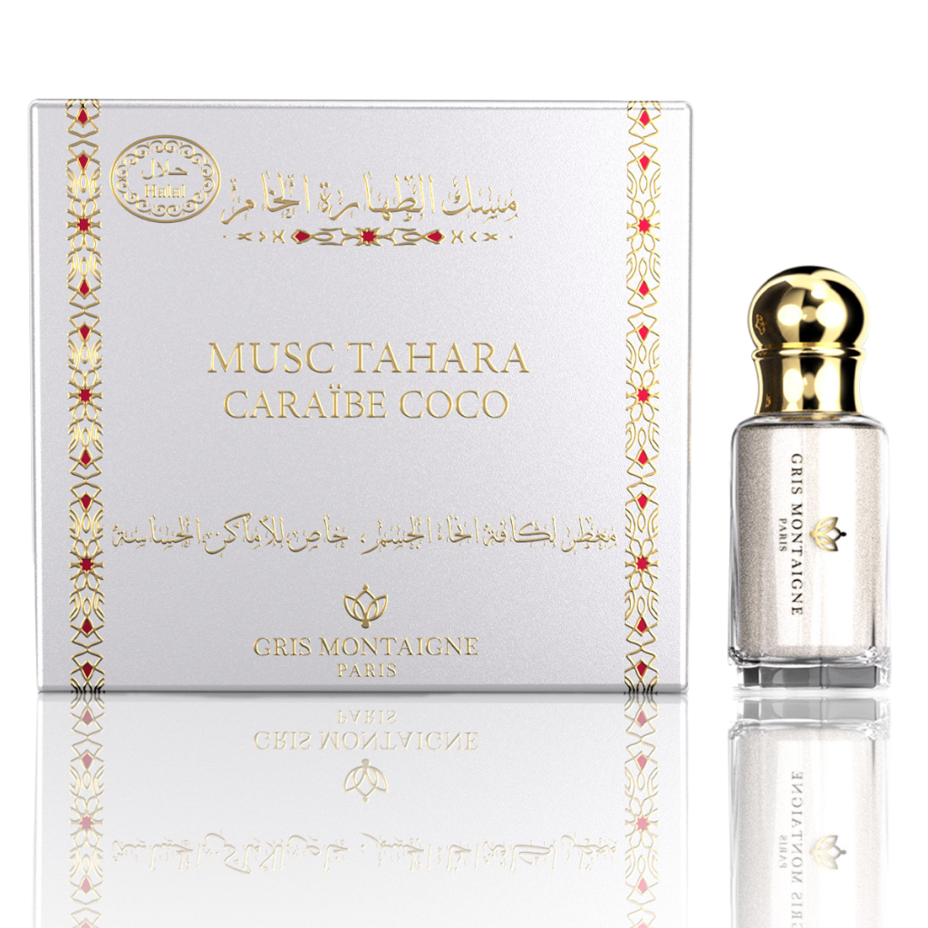 Musc Tahara Caraïbe Coco Gris Montaigne - 12ml Eau de Parfum