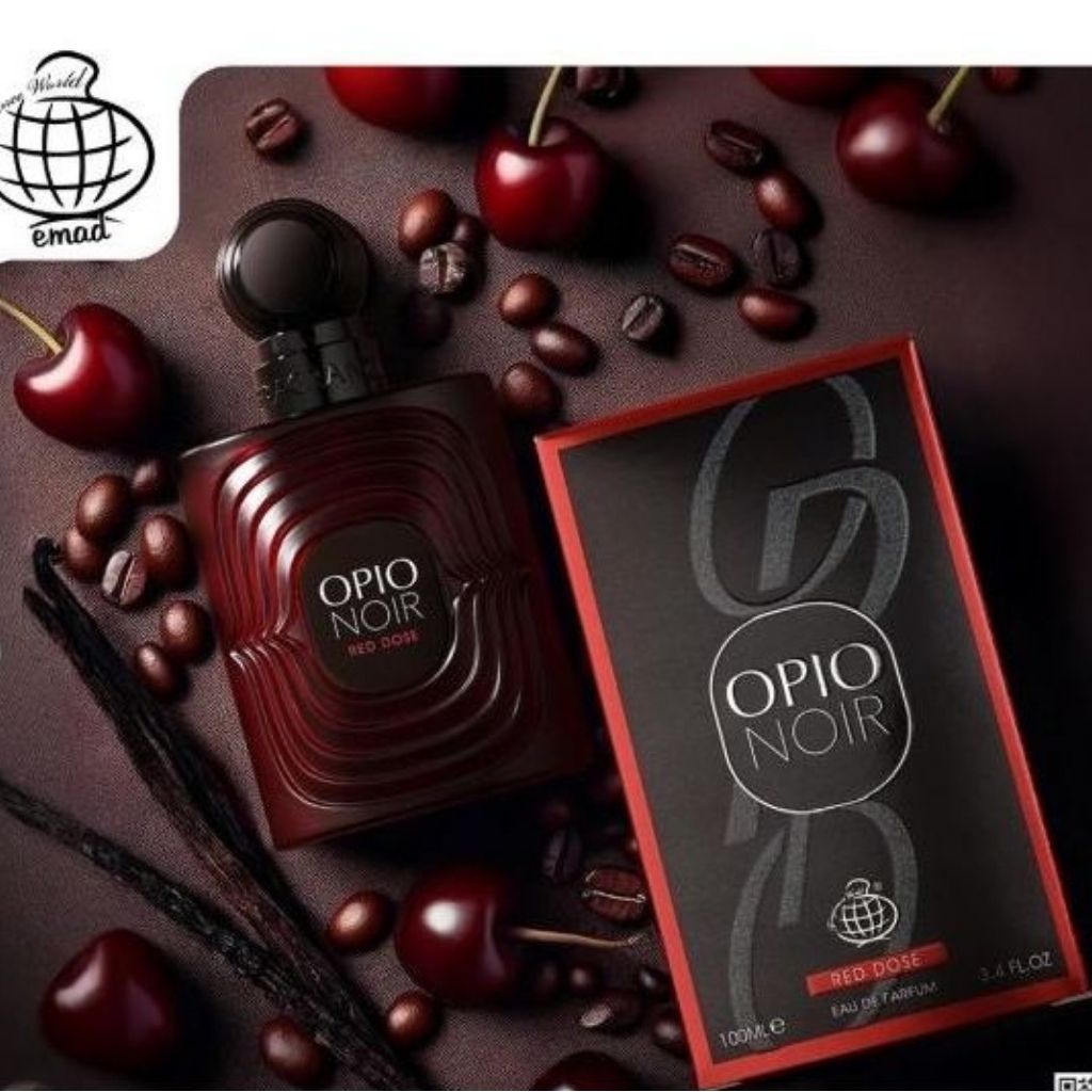 Opio Noir Red Dose Fragrance World - 100ml Eau de Parfum