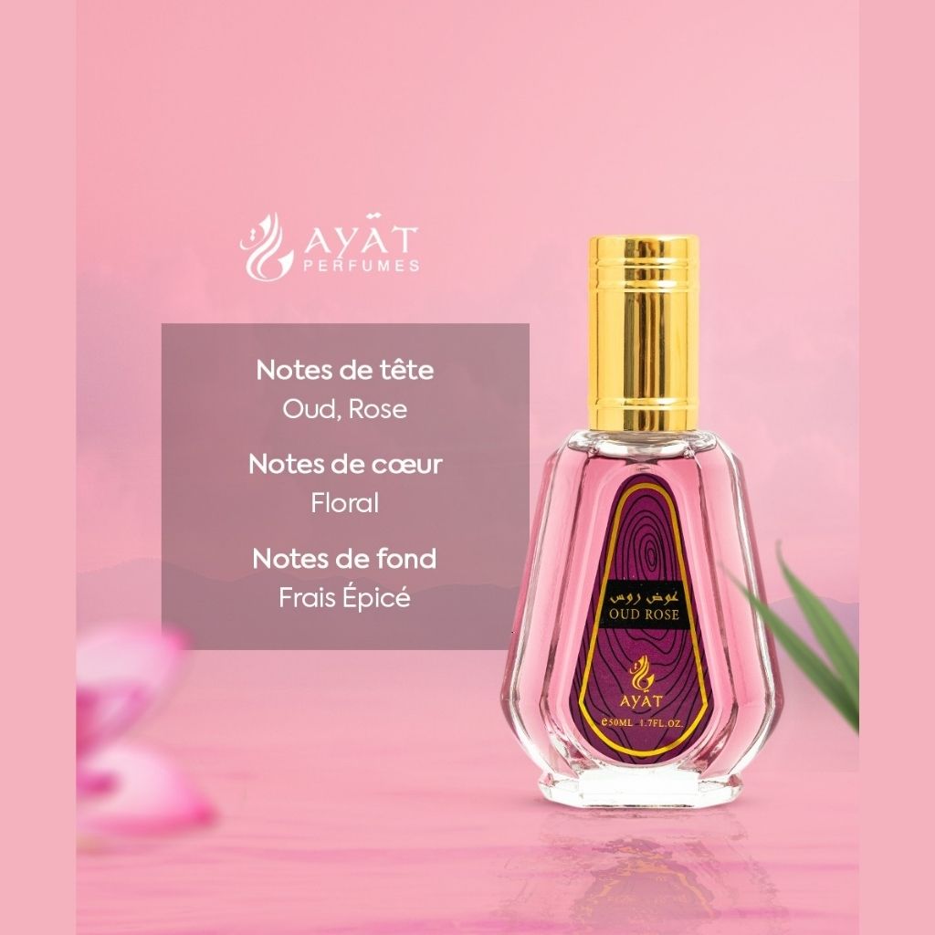 Oud Rose Ayat - 50ml Eau de Parfum