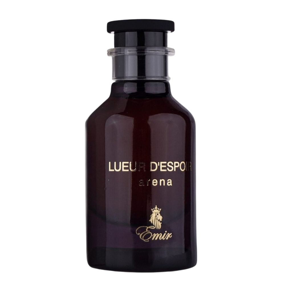Emir Lueur d’Espoir Arena Emir 100ml Eau de Parfum bottle on white background.