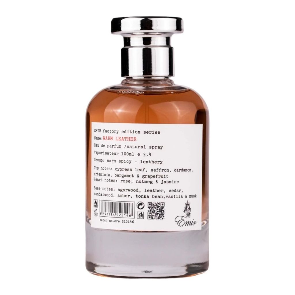 Emir Warm Leather Factory Edition 100ml Eau de Parfum | Tropiway