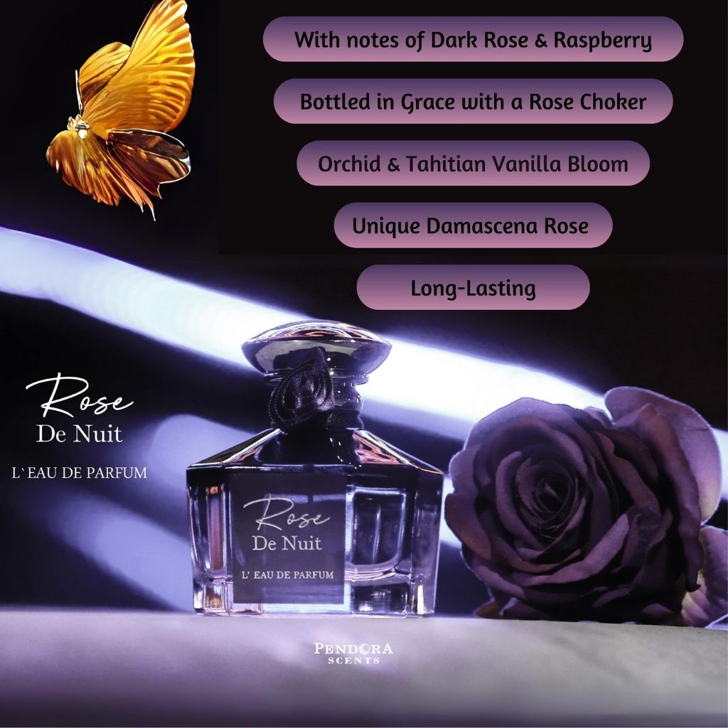 Rose De Nuit Pendora Scents - 100ml Eau de Parfum
