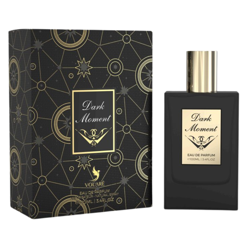 Dark Moment Volaré 100ml Eau de Parfum bottle and packaging.