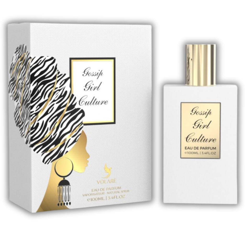 Gossip Girl Culture Volaré 100ml Eau de Parfum with elegant packaging and luxurious bottle.