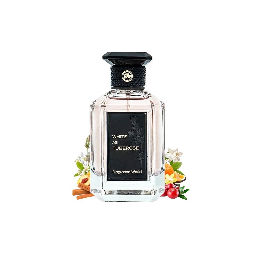 White as Tuberose Fragrance World - 100ml Eau de Parfum