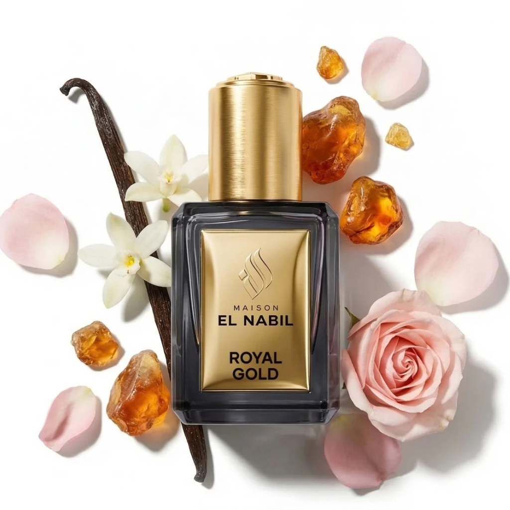 El Nabil Royal Gold – 5ml Huile de Parfum Concentrée