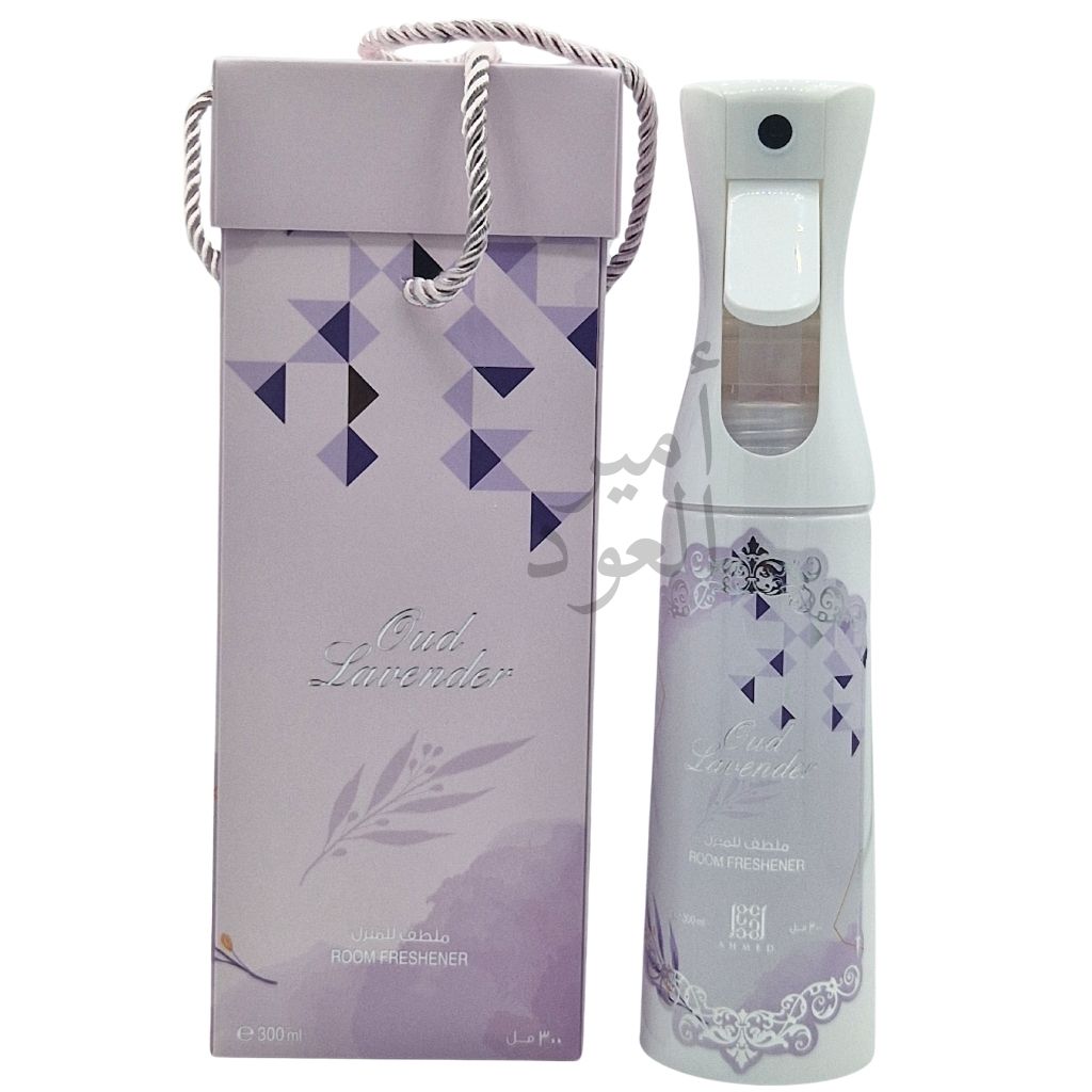 Ahmed Al Maghribi Lif Oud Lavender 300ml Spray d’intérieur