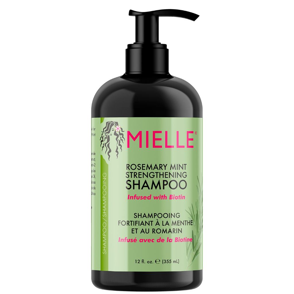 Après-Shampooing Fortifiant Menthe & Romarin – 355ml Mielle