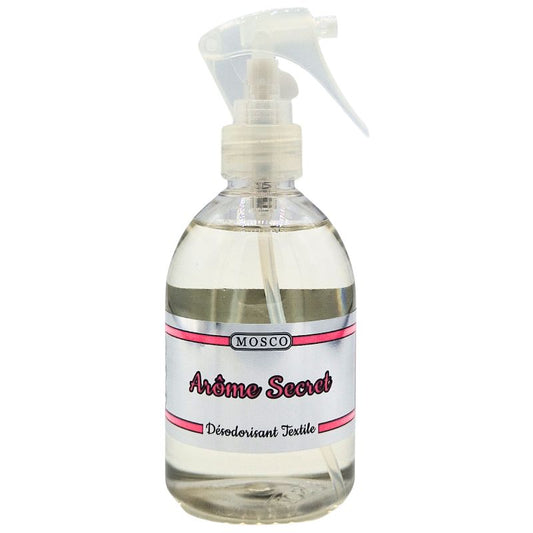 Désodorisant textile Arôme secret 250ml –  Spray textile Mosco Paris