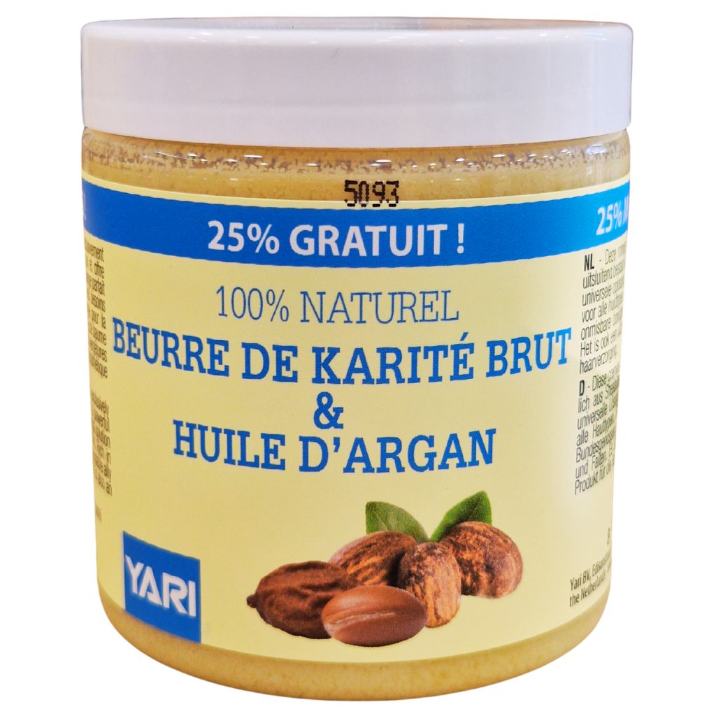 Beurre de Karité & Huile d’Argan – 250ml Yari