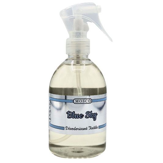 Désodorisant textile Blue Sky 250ml –  Spray textile Mosco Paris