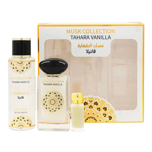 Coffret Musc Collection Tahara Vanille - Gulf Orchid - flacon de parfum