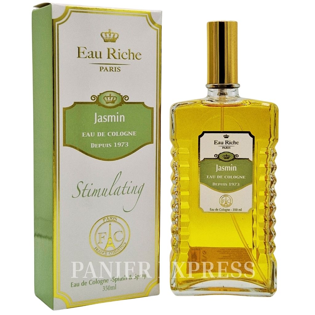 Eau de Cologne Jasmin 350 ml Eau Riche Paris