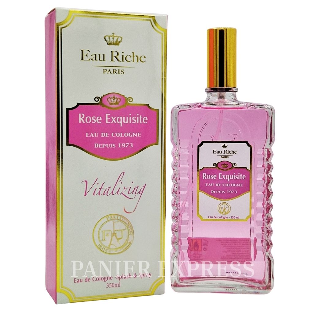 Eau Riche Rose Exquisite Eau de Cologne 350 ml