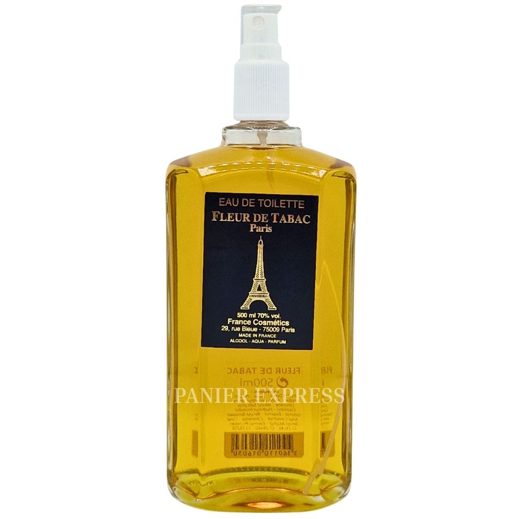 Eau de Toilette Fleur de Tabac Palais d’Or Paris 500 ml