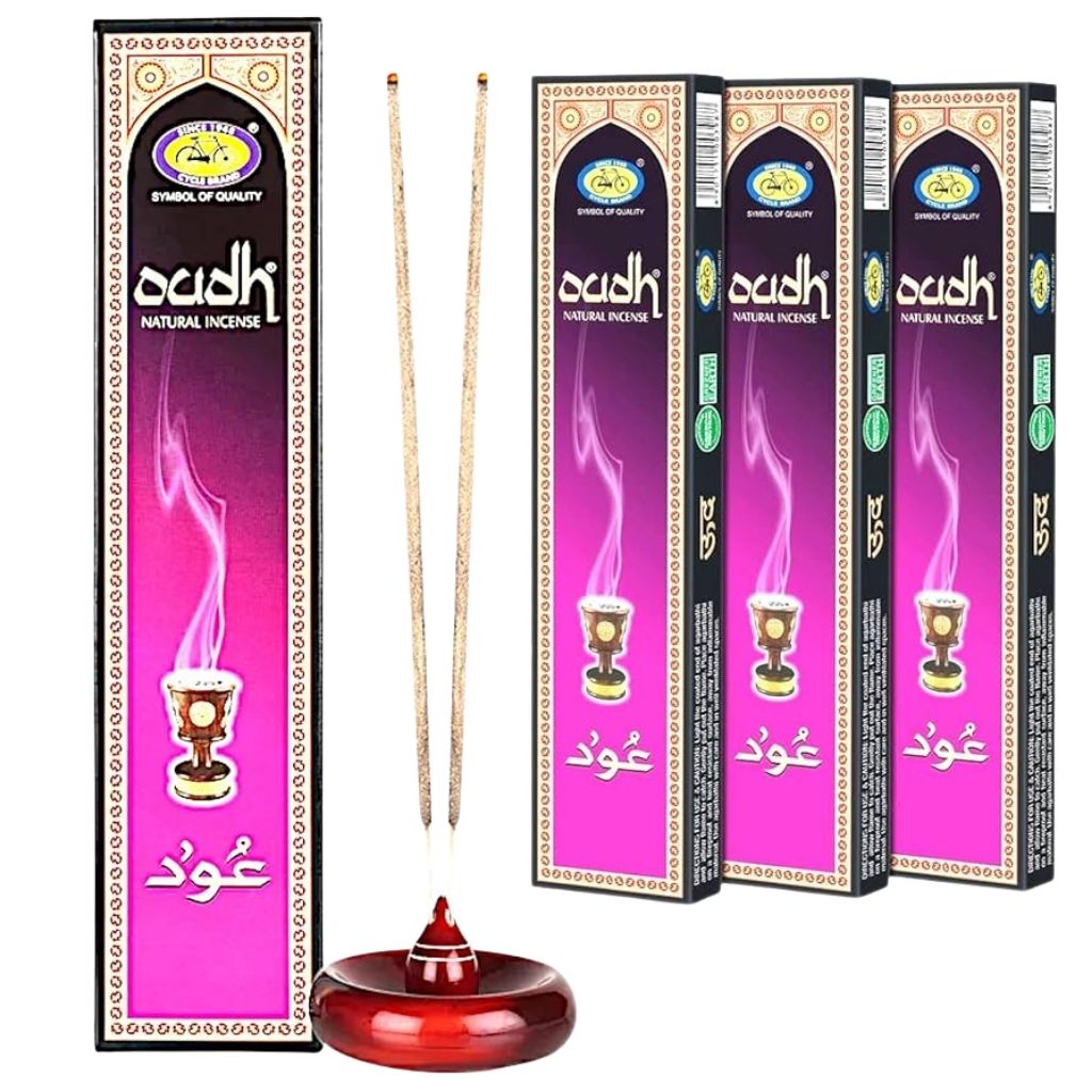 Encens Artisanaux Oudh – Natural Incense Bakhoor Bâtonnets au Parfum Authentique
