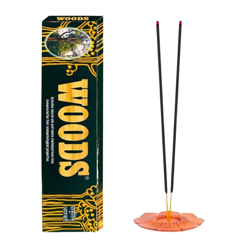 Encens Artisanaux Woods – Natural Incense Bakhoor Bâtonnets au Parfum Authentique