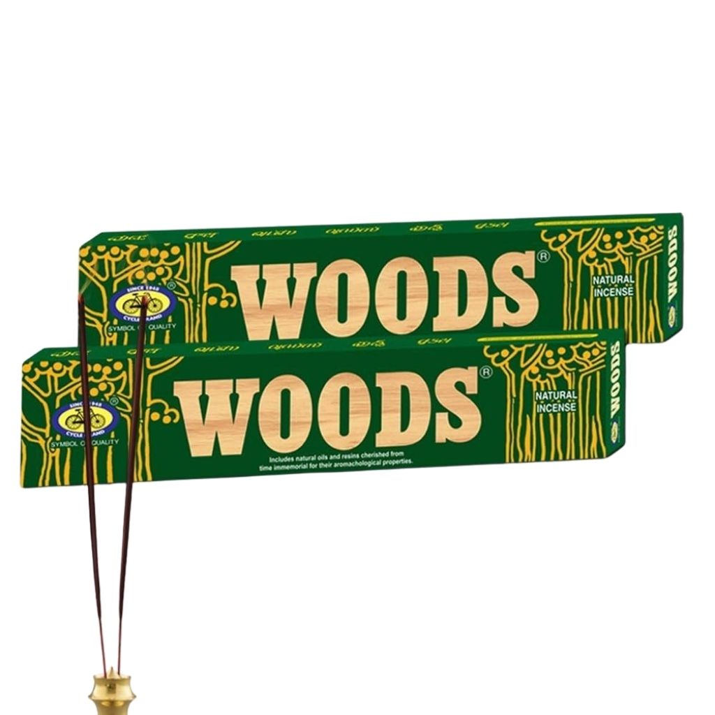 Encens Artisanaux Woods – Natural Incense Bakhoor Bâtonnets au Parfum Authentique