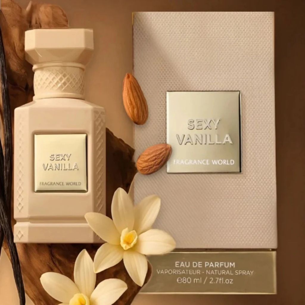 Sexy Vanilla Fragrance World - 80ml Eau de Parfum