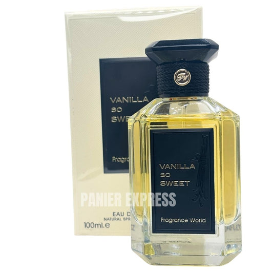 Vanilla So Sweet - Fragrance World 100ml Eau de Parfum