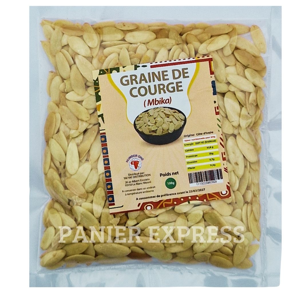 Graine de Courge Mbika – Pistache Africaine 100g Number One