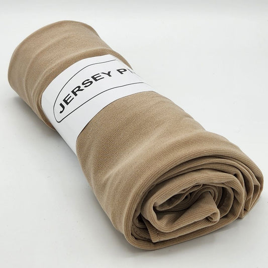 Écharpe Hijab Jersey Beige Premium