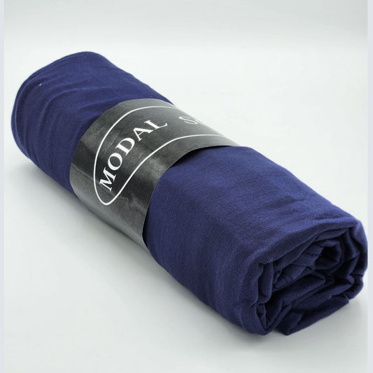 Écharpe Hijab Modal Bleu Pétrole Premium