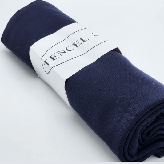 Hijab Tencel Bleu Pétrole Premium
