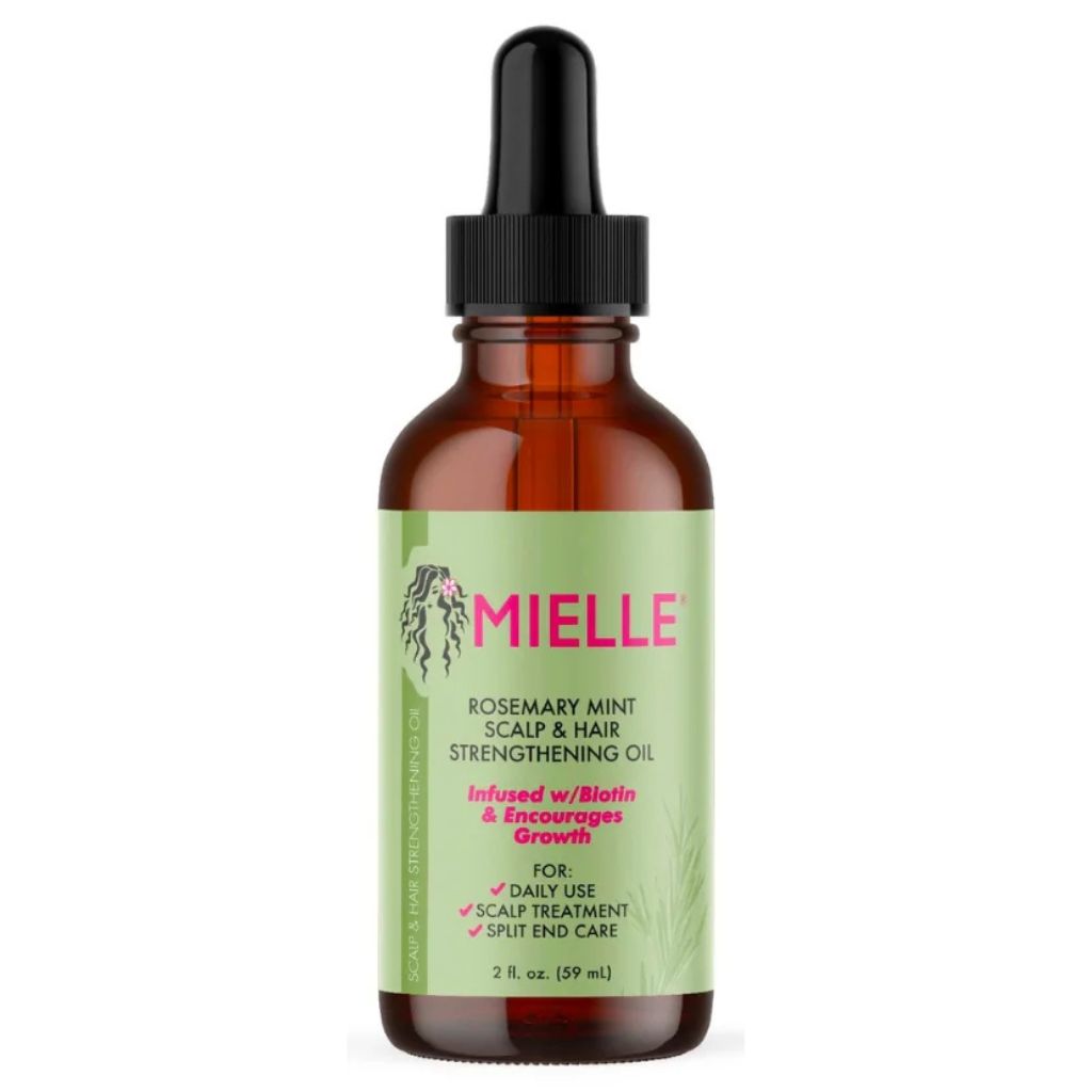 Huile Fortifiante Mielle Menthe & Romarin – Cheveux & Cuir Chevelu 59ml