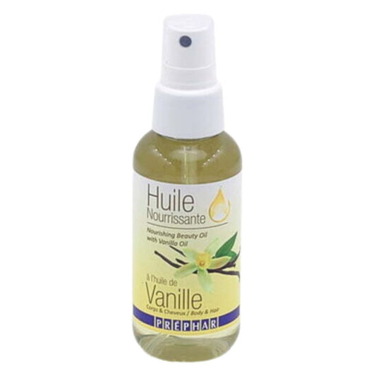 Huile Nourrissante Vanille Corps et Cheveux Préphar - 100 ml