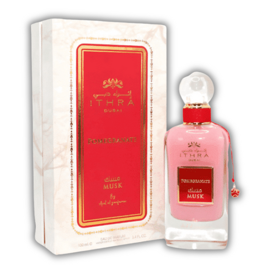 Ithra Dubai Musk Pomegranate 100ml Eau de Parfum - flacon de parfum