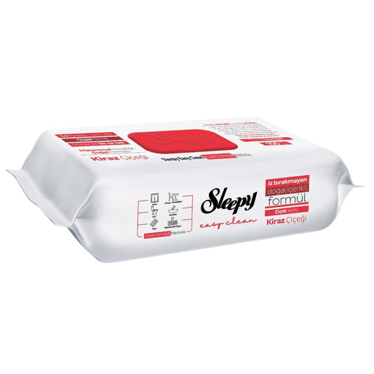 Lingettes Sleepy Easy Clean Cherry Blossom – 100 pcs