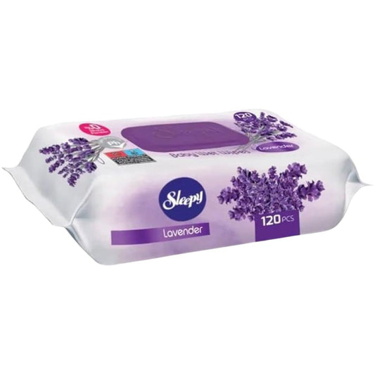 Lingettes  Humides Sleepy Lavande  – 120 Pièces