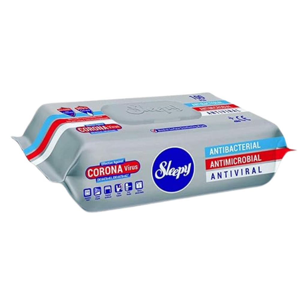 Lingettes Sleepy Multisurface Antibactériennes – 100 pcs