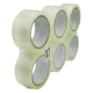 Lot de 6 rubans adhésifs transparents – Rouleaux d’emballage 66 mètres
