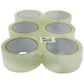 Lot de 6 rubans adhésifs transparents – Rouleaux d’emballage 66 mètres